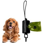 FmtwPhn Sujetador de Bolsas para Heces de Perro - Ligero Portátil Sin Manos,Portarrollos de Bolsas para Heces,para Coche, Paseo, Senderismo, Parque, Picnic, Camping, Viaje Larga Distancia, Mochila,