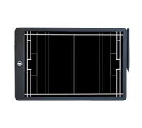 FmtwPhn Tableta de Escritura LCD,Tableta de Escritura LCD para Adultos | Tablero de Entrenamiento de Baloncesto con Panel de Escritura LCD de 16 Pulgadas - Tablero de Entrenamiento de Baloncesto,