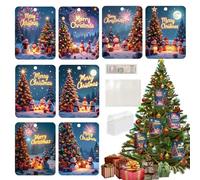 FmtwPhn Tarjetas de dinero de Navidad, 8 unidades, diseño de dragón, bonitos adornos navideños con sobres, dinero en efectivo, accesorios de Navidad para el árbol de Navidad, b, ver descripción, Ver