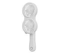 FmtwPhn Ventilador Personal, Ventilador Personal De Escritorio, 3 Velocidades Recargable Para Clima Cálido Uso En Escritorio Jogging Pesca Jardinería Senderismo Barbacoa Playa