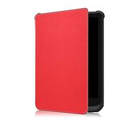 Fmway Funda Cuero Carcasa para Pocketbook Touch Lux 5/Touch Lux 4/Touch HD 3/Basic 4/Basic Lux 3/Basic Lux 2/Colour con Auto Sueño/Estela