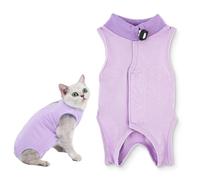 FMYODWU Ropa Post-operación para Gatas, Ropa de Esterilización para Gatas Hembras, Ropa a Prueba de Goteras para Gatitos, Evita que los Gatos Lamen Heridas o Enfermedades de la Piel, Talla M