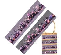 Fmzrbnih Cinta para Scrapbooking - Cinta adhesiva decorativa colorida para Halloween - Rollos decorativos para álbumes de Halloween y Diarios