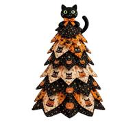 Fmzrbnih DIY Quilted Fabric Halloween Tree Kit 3D Padded Sewing Craft Gift