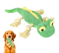Fmzrbnih Dog Squeaky Toys - Interactive Plush, Portable Stuffed Lizard, Long Lasting Dog Chew Toy | Tear Resistant Durable Eco Friendlyfluffy Funny Squeaky Toy for Boredom Mental Stimulation Training
