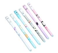 Fmzrbnih ErasablePens - 0.5 Mm Gel BallpointPens, Cute Cat Pattern Writing Tools | Long Lasting Multipurpose Retractable ErasablePens for Kids & Students, School, Offices, Classroom, Homework & Notes
