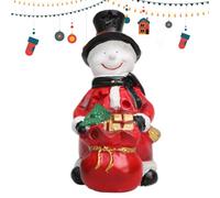 Fmzrbnih Figuras de Navidad,Estatua de resina Estatua Estatua Estatua de Santa Claus,Para Interiores Fiesta Estantería Repisa de Chimenea Entrada Mesa de Comedor Armario TV