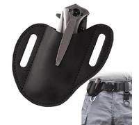 Fmzrbnih Folding Knives Holster - Multipurposeleather Sheath, Pocket knifeHolder with Most Pocket Knives & Belt Clip | Long Lasting Menleather Organizer Sheath,leather knifeHolster Belt Compatible