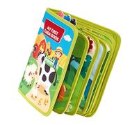 Fmzrbnih Juego Educativo Viaje | Libro Granja Juego Infantil Educativo | Tablero Educativo Silencioso para Desarrollo Infantil para Casa Viaje Dormitorio Sala Niña Niño