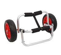 Fmzrbnih Kayak - Canoe Tote Trolley, Boat Trailer Cart Carrier | Heavy Duty Long Lasting Transport Wheel, Sturdy Frame Hauler, Secure Gear Mover, Easy Rolling Support for Kayak Fishing Watercraft Use