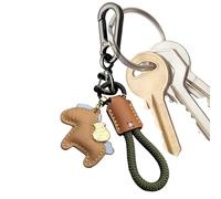 Fmzrbnih Leather Horse Keychain - Pu Pendant Charm Accessory, Rope Decoration, Fashionable Bag Hanging Ornament | Easy to Carry Handbag Backpack Purse Car Keys Travel Commuting School Birthday