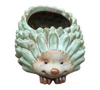 Fmzrbnih Maceta de cerámica - Maceta de flores de planta, planta bonita planta | Maceta animal de cerámica con agujeros, plantadora de erizos multiusos, erizo de maceta vegetal para plantas