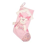 Fmzrbnih Medias De Navidad Niños - Christmas Decorative Candy Bolso, Decorativas De Vacaciones Grandes Stockings | Medias De Navidad Pastel De Elk con Lentejuelas para, (16.53x9.44x1.18in)
