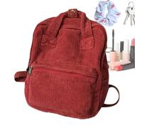 Fmzrbnih mochilas para portátil de - 9.45x7.09x11.02indaypackde viaje, sacmanga, pequeña bolsa de ordenador portátil de gran capacidad para salidas de jo, rojo, Se référer au descriptif