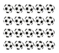 Fmzrbnih Napkins Soccer - Suministros de de 20 piezas - Pelota deportiva para cócteles - para niños adolescentes adultos cumpleaños celebración banquet hogar apartamento escuela deportes día