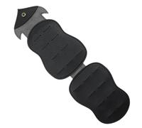Fmzrbnih para púas de bajo, Organizador de púas de Guitarra | para púa de Guitarra con Forma de Animal de Piel sintética con 18 Ranuras - Porta púas portátil, para púa de Guitarra, Negro