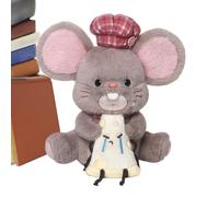 Fmzrbnih Peluche de ratón suave - Muñeca suave y adorable para abrazar - Juguete de animales suaves | Para adultos, niños, adolescentes y coleccionistas