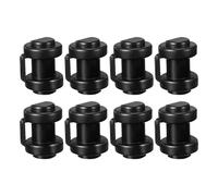 Fmzrbnih Trampoline Pole Caps - Replacement End Cover, 1 Inch Enclosure Pole Protector | Long Lasting Multifunctional Jumping Safety Accessory for Net Hook Frame Bounce Part Outdoor Trampoline Setup