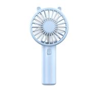 Fmzrbnih Ventilador De Viaje Manual - Ventilador Personal Mini Recargable - Manual Portátil Mini USB Recargable Personal De Escritorio Silencioso Con Fuerte Flujo De Aire Para
