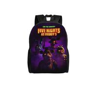 FNAF Five Night At Freddy Backpack Water Resistant College School Bags Bookbag Travel Hiking Camping Daypack for Adults -XTYD460