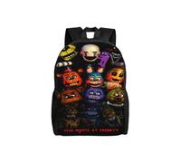 FNAF Five Night At Freddy Backpack Water Resistant College School Bags Bookbag Travel Hiking Camping Daypack for Adults -XTYD77