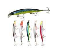 FNAPE Señuelos de Pesca Pack de Pesca Catching/Spinning - Señuelos Duros Flotantes Artificiales - Cebos Lucio/Black Bass/lubina - Pesca pantano y mar