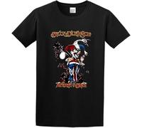 FNASVBOUO Bruce Dickinson Accident of Birth 1997 Jester Album Cover Black Cotton Tshirt Mens