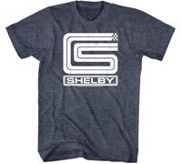 FNASVBOUO Carroll Shelby Racing Logo Men's T Shirt American Muscle Sports Car Motoring Top Carroll Shelby Racing Logo Men's T Shirt American Muscle Sports Car Motoring Top Grey