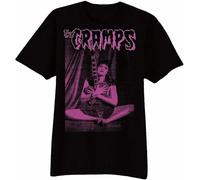 FNASVBOUO Cramps Ivy Shirt Gift Friends Happy Love Comfortable Soft Unisex T-Shirt Black Black