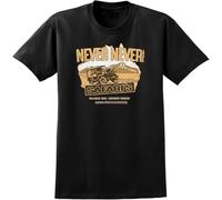 FNASVBOUO Crocodile Dundee Inspired Never Never Safari's T-Shirt - Retro 80s Film Movie Men Black