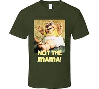 FNASVBOUO Dinosaurs TV Show Not The Mama Baby Sinclair Trending Retro Style t-Shirt Military Green Men's