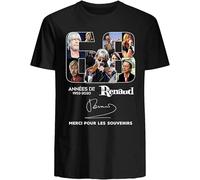 FNASVBOUO Men's Renaud 68th Anniversary Merci pour Les Souvenirs Frat-Shirt Gift