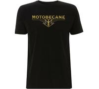 FNASVBOUO Motobecane T Shirt Vintage Motorcycle 1922 French Scooter Bike Two Stroke Black