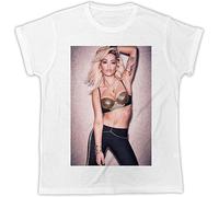 FNASVBOUO Rita Ora Naked Sexy Mens T Shirtdesignersummer Short Sleeve T Shirt White