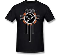 FNASVBOUO Short Sleeve Men's The Sister of Mercy Band T-Shirt Black