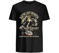 FNASVBOUO Short Sleeve50th Anniversary 1970-2021 T-Shirt Sizes - 4 XLTop Sweatshirt Black