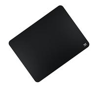 Fnatic Dash L Pro Alfombrilla de ratón para Juegos Esports con Bordes cosidos y Base de Goma Antideslizante, Superficie rápida (tamaño L, Negro, Tejido híbrido) - 487 x 372 x 3 mm