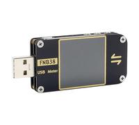 FNB38 - Probador USB Voltímetro Amperímetro QC4+ PD3.0 2.0 Protocolos de carga rápida Capacidad Probador USB Herramienta electrónica Hobbyist