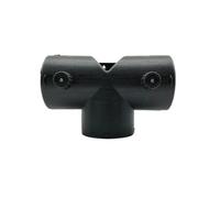 FNBDDX 4X 60 mm 75 90 Válvula de aleta ajustable Ajuste for conducto ventilación calentador aire diésel automóvil Divisor rama Conector salida tubo escape(4X 75mm T Valve)