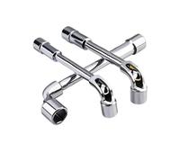 FNBDDX 6-19mm tipo L tubo hexagonal perforación codo llave doble cabeza toma exterior manga quitar tornillo de fijación tuerca herramienta mano(8 9 10 3pcs)