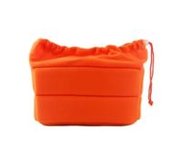 FNBDDX Accesorios de cámara Aptos for Canon for Nikon for Sony fotografía Lente Protectora for CAS partición Bolsa Acolchada inserción(Orange)