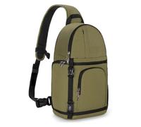 FNBDDX Bolsa Bandolera For Cámara DSLR/SLR/Estuche Sin Espejo Mochila For Fotográfica con Soporte For Trípode Apto For Canon For Nikon For Sony For Fuji(Khaki)