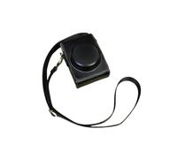 FNBDDX Bolsa De Cámara PU Adecuada For Sony Compatible con ZV-1II Funda For Digital Zv-1F Zv-1/GR2/3 Estuche Portátil Accesorios For(Vertical Black)