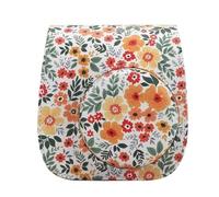 FNBDDX Bolsa For Cámara Apta For Fujifilm For Instax Mini 12/11/9/8 For Instantánea Funda Protectora De Viaje con Correa Ajustable For El Hombro(Yellow Fragments)