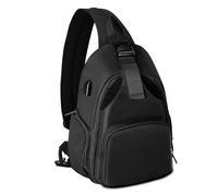 FNBDDX Bolsa for cámara DSLR Profesional Mochila for de Hombro for Digital Impermeable Estuche for Video Apto for Sony for Canon for Nikon(Cwatcun Black 2.0)