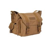 FNBDDX Bolsas de Hombro for cámara DSLR Bolsa Lona Gran Capacidad Apto for Nikon for Canon for Sony Cable Lente Trípode Organizador Viajes al Aire Libre(Khaki)