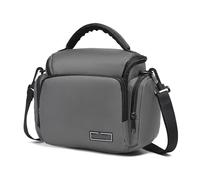 FNBDDX Bolsas for cámaras DSLR de Hombro for cámara Profesional aptas for Nikon Apto for Canon for Lentes Sony Bolsos for fotografía al Aire Libre Viajes(D11 Samll Gray)
