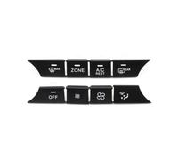 FNBDDX Botón de control climatización y calefacción for consola coche, compatible con Benz ML, GL, GLE, GLS, G, W166, X166, W292, W463, ML350, ML550, GL350, GL450, GLE400, GLS450(Model D Set)