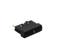 FNBDDX Botón de control del interruptor reproductor CD multimedia tablero delantero coche, botones modo numérico digital, compatible con BMW X5, X6, E70, E71, E72 (2007-2013)(No.5)