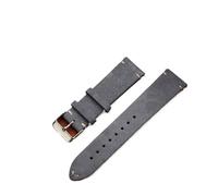 FNBDDX Correa 14 mm 16 18 Pulsera 20 22 Correas de reloj marrón Accesorios for hombres y mujeres(Dark Grey,22mm)